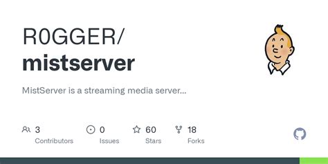 R0GGER/mistserver: MistServer is a streaming media server..